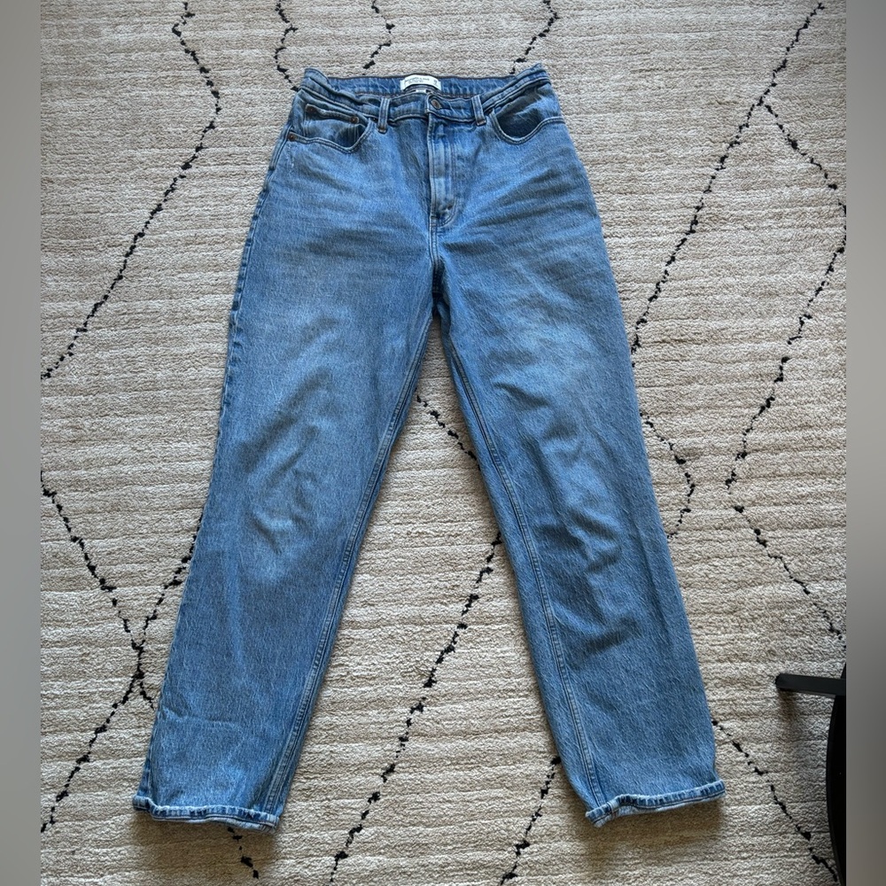Abercrombie Curve Love 90s Straight Jeans
